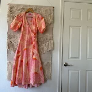 Kate Spade Grand Daisy Wrap Dress